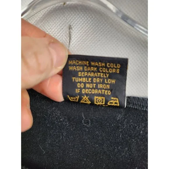 Katina Marie Black Multi Mixed Patchwork Novelty Knit 3/4 Sleeve Top XL - Picture 5 of 6